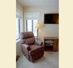 Reading chair in Master Bedroom